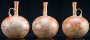 Précolombien - Pérou - Moche - Carafe en terre cuite - 800 / 1500 ap. J.-C.