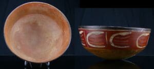 Précolombien - Pérou - Nazca - Bol en terre cuite - 800 / 1500 ap. J.-C.