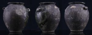 Egypte - Prédynastique - Jarre en basalte « Nagada II » en pierre basaltique - 4000 / 3000 av. J.-C.