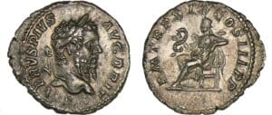 Septime Sévère - Denier (211, Rome) - La Santé Septime Sévère - Denier (211, Rome) - La Santé
