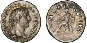 Trajan - Denier (100, Rome) - La Fortune Trajan - Denier (100, Rome) - La Fortune