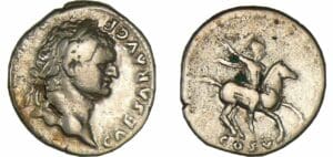 Domitien - Denier (49, Rome) - Cavalier Domitien - Denier (49, Rome) - Cavalier