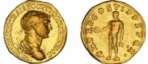 Trajan - Aureus (114, Rome) - Le Génie Trajan - Aureus (114, Rome) - Le Génie