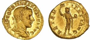 Gordien III - Aureus (241-242, Rome) - Le Soleil
