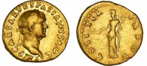 Vespasien - Aureus (69-71, Rome) - La Paix Vespasien - Aureus (69-71, Rome) - La Paix