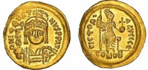 Justin II - Solidus (565-578, Constantinople)