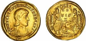 Constance Galle - Solidus (351-354, Antioche)