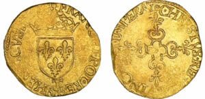 Henri III (1574-1589) - Ecu d'or - 1578 T (Nantes)