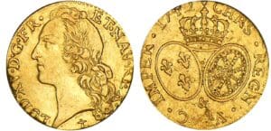Louis XV (1715-1774) - Louis d’or au bandeau - 1742 & (Aix)