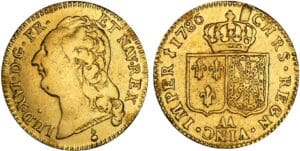 Louis XVI (1774-1792) - Louis d’or au buste nu - 1786 AA (Metz) 2ème sem