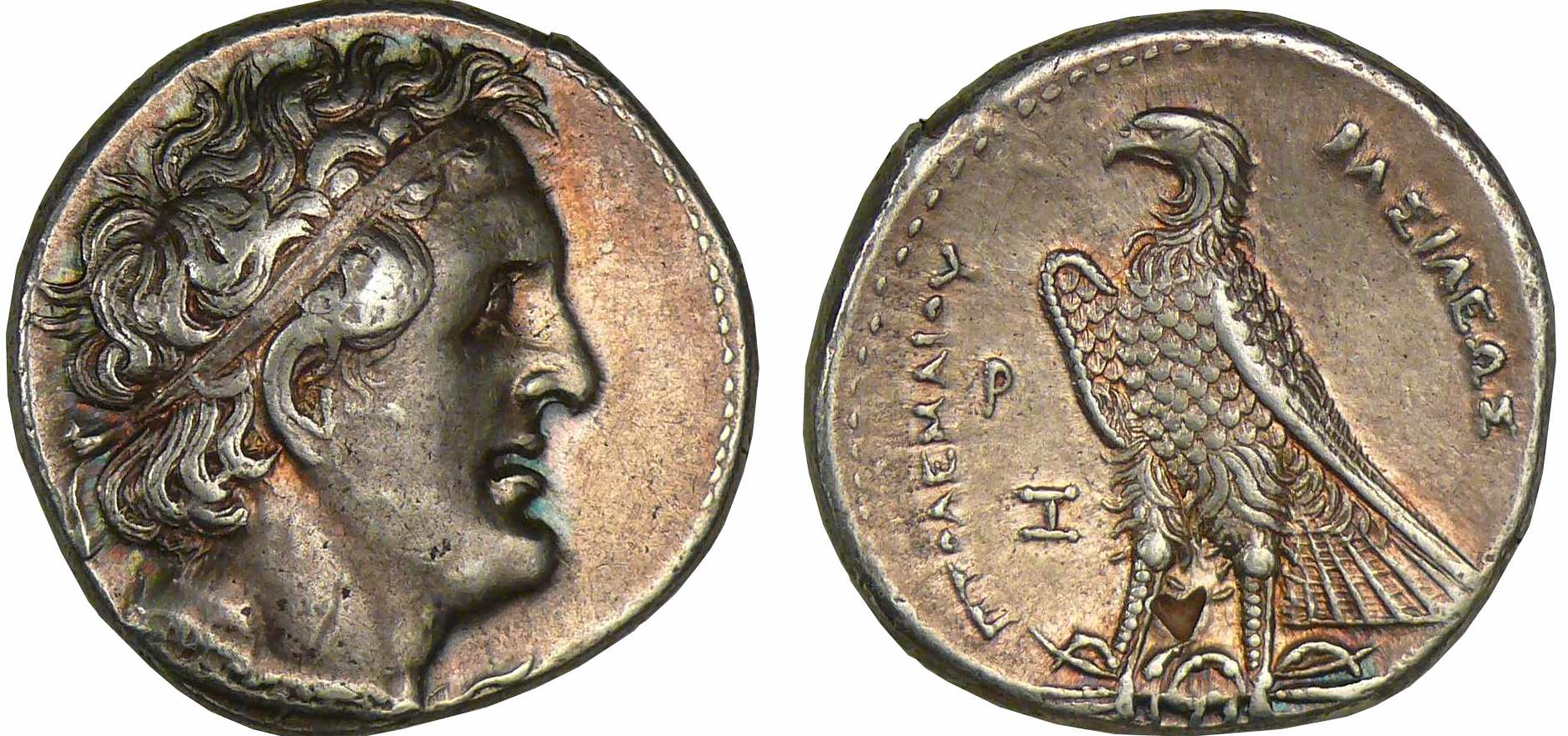 Royaume Lagide - Ptolémée Ier Soter - Tétradrachme (311-305 av. J.-C.) Royaume Lagide - Ptolémée Ier Soter - Tétradrachme (311-305 av. J.-C.)