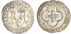 François 1er (1515-1547) - Douzain à la croisette - 1er type (Rouen) François 1er (1515-1547) - Douzain à la croisette - 1er type (Rouen)