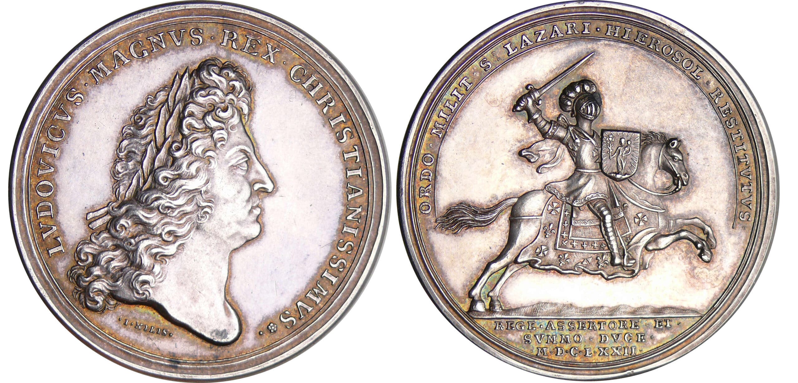 France - Louis XIV (1643-1715) - Médaille en argent 1682 France - Louis XIV (1643-1715) - Médaille en argent 1682
