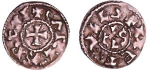Charles II Le Chauve (840-877) - Denier (Melle)