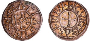 Charles II Le Chauve (840-877) - Denier (Curtisasonien)
