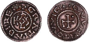 Charles II Le Chauve (840-877) - Denier (Quentovic)