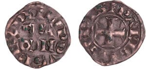 Philippe IV (1285-1314) - Denier Parisis à l'O rond