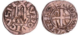 Louis VI (1108-1137) - Denier de Pontoise - 6ème type