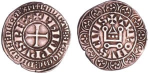 Philippe V (1316-1322) - Gros tournois (1 mars 1318)