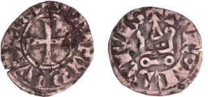 France - Philippe IV (1285-1314) - Obole tournois à l'O rond