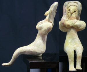 Vallée de l'Indus - Merghar - Statuette de femme assise - 2800 / 2600 av. J.-C.