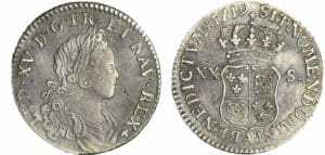 France - Louis XV (1715-1774) - XX sols de France-Navarre - 1719 A (Paris)