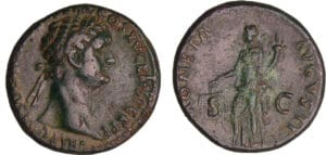 Domitien - As (90-91, Rome) - La Monnaie