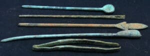 Romain - Ensemble de 5 instruments médicaux - 200 / 400 ap. J.-C.