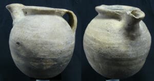 Mérovingien - Grand pot en terre cuite 700 / 1000 ap. J.-C. Mérovingien - Grand pot en terre cuite 700 / 1000 ap. J.-C.