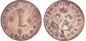 Louis XV (1715-1774) - Double sol de billon - 1738 BB (Strasbourg) Louis XV (1715-1774) - Double sol de billon - 1738 BB (Strasbourg)