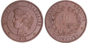 Troisième république (1871-1940) - 10 centimes Cérès 1878 A (Paris)