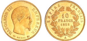 Napoléon III (1852-1870) - 10 francs grand module 1858 A (Paris)