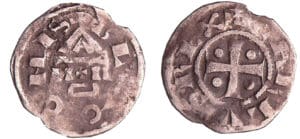 Franche-Comté - Denier (Lons-le-Saunier) vers 1100 Franche-Comté - Denier (Lons-le-Saunier) vers 1100