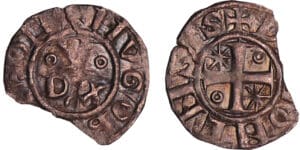Bourgogne - Hugues II - Denier (Dijon) Bourgogne - Hugues II - Denier (Dijon)