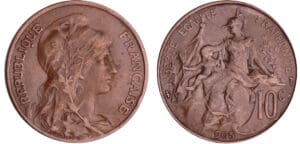 Troisième république (1871-1940) - 10 centimes Dupuis 1905