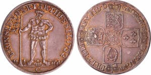 Allemagne - Brunswick Luneburg Calenberg Hannover - Georg I (1714-1727) - 2/3 de taler 1722 C