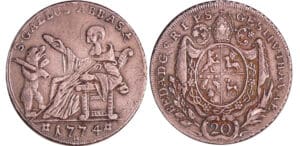 Suisse - Saint Gallen - 20 kreuzer 1774