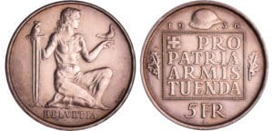 Suisse - 5 francs 1936