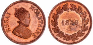 Louis-Philippe Ier (1830-1848) - Essai au module de la 10 centimes 1839