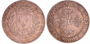 Louis XIII (1610-1643) - Essai du franc 1616, en étain