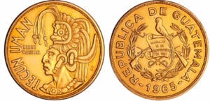 Guatemala - 1/4 Ounce "Techun Uman" 1965