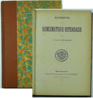 Eléments de numismatique Ostendaise, I. Van Iseghem, 1903