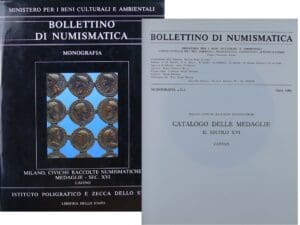 Bollettino di numismatica, Catalogo delle medaglie II. Secolo XVI, anno 1989