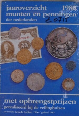 Jaaroverzicht munten en penningen des Nederlanden, 1988 Jaaroverzicht munten en penningen des Nederlanden, 1988