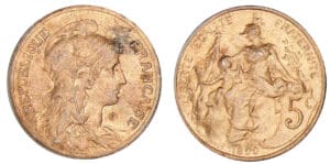 5 centimes Dupuis 1899