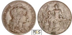 10 centimes Dupuis - 1921
