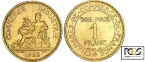 1 franc Chambre de commerce - 1922