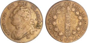Constitution (1791-1792) - 12 deniers type FRANCAIS 1792 BB (Strasbourg)