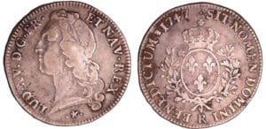 Louis XV (1715-1774) - Ecu au bandeau - 1747 R (Orléans)