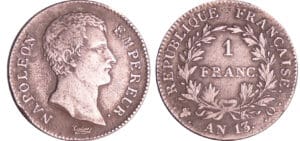 Napoléon 1er (1804-1814) - 1 franc An 13 Q (Perpignan)